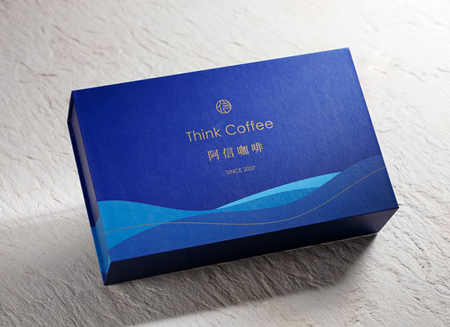 阿信咖啡精裝盒製作