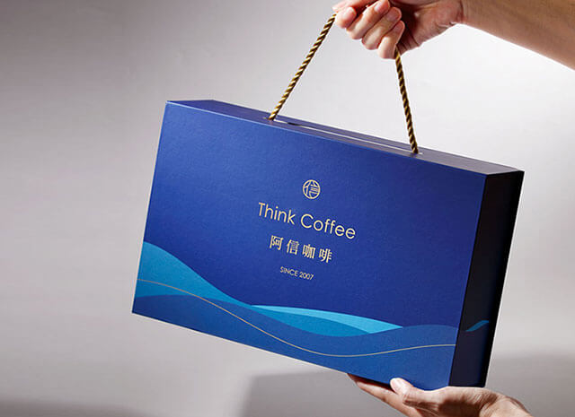 阿信咖啡精裝盒製作